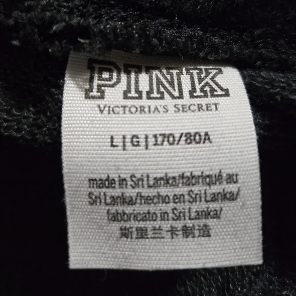 Victoria's secret pink sweatpants size large - Picture 2 of 2
